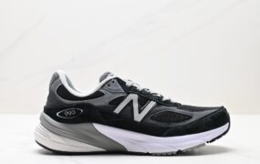 New Balance M990BK6 黑灰 第六代总统复古慢跑鞋 货号：M990BK6