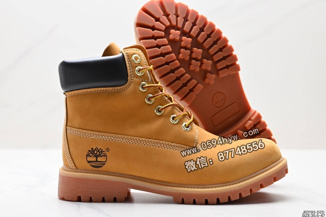 马丁靴, Timberland, 2023 - Timberland 添柏岚 天伯伦 两穿翻靴 马丁靴 大黄靴 尺码:35-47 货号: JED193-DZD