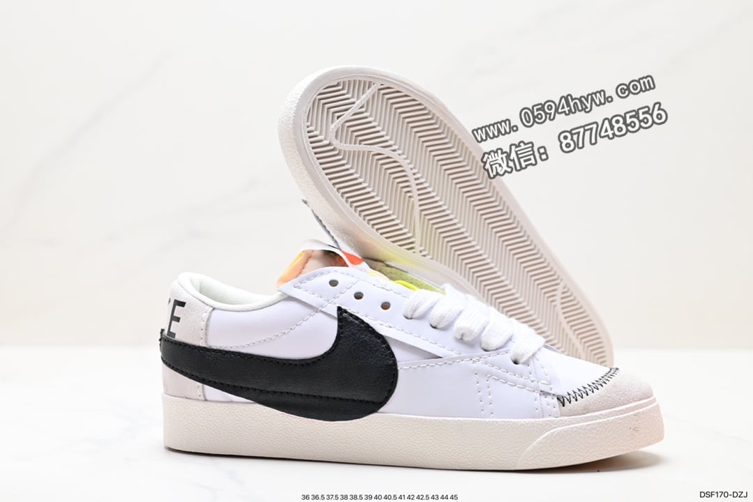 Swoosh, Nike Blazer Low, Nike Blazer, NIKE, Blazer, 2023 - Nike Blazer Low '77 Jumbo 焕新升级经典 Blazer 鞋款 货号：DQ8768-100