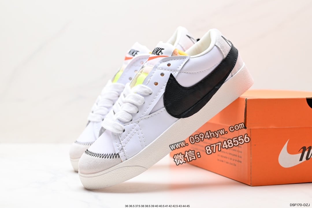 Swoosh, Nike Blazer Low, Nike Blazer, NIKE, Blazer, 2023 - Nike Blazer Low '77 Jumbo 焕新升级经典 Blazer 鞋款 货号：DQ8768-100