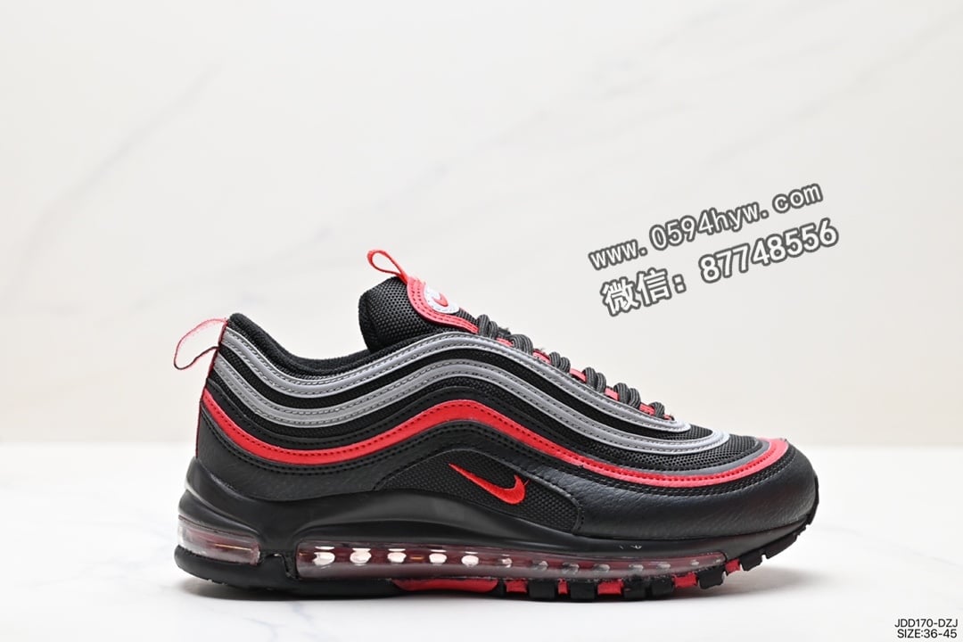 耐克 Air Max 97 小勾子弹休闲运动鞋 货号：JDD170-DZJ