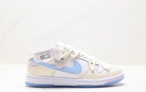 Nike SB DuNike Low Milk White/PiNike/Smile 低帮休闲运动滑板板鞋 货号：DV0834-101