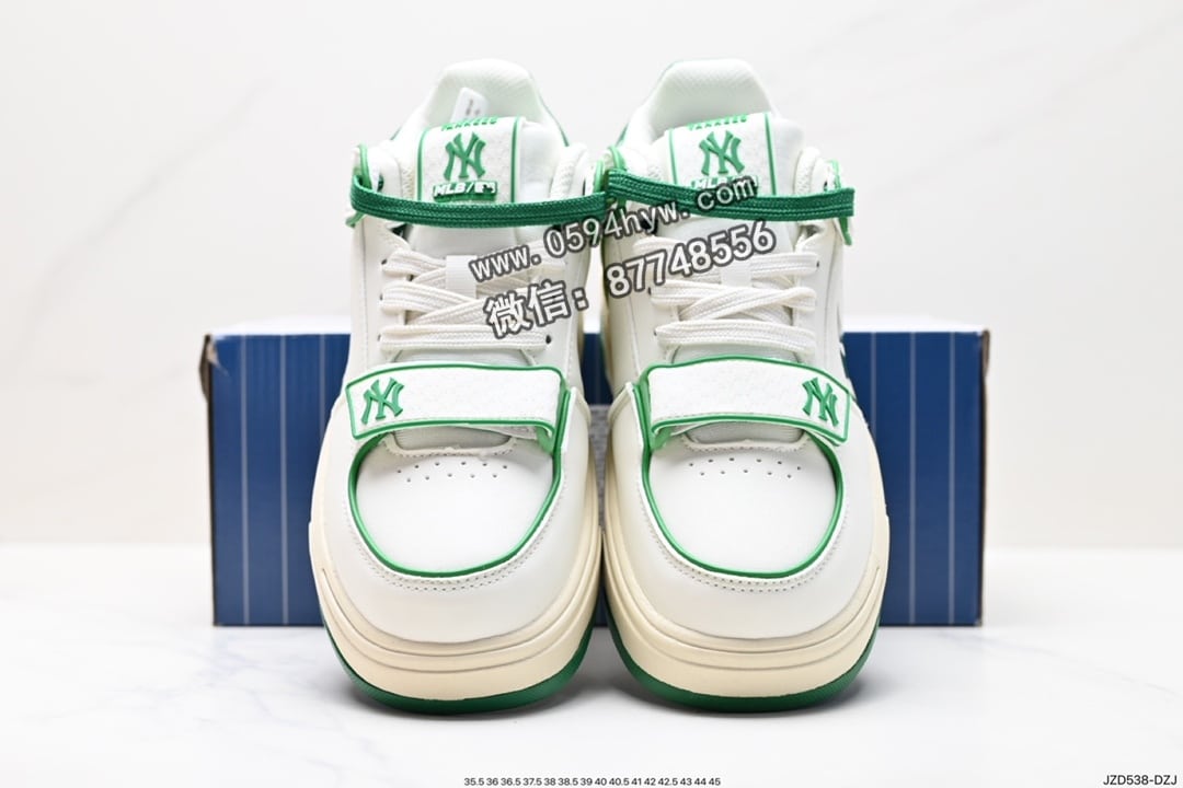 高帮, 运动鞋, 老爹鞋, 洋基队, 休闲运动鞋, NY, NIKE, MLB Chunky Liner New York Yankees, MLB, 3ASXLM13N, 2023 - MLB ChuNikey Liner 高帮老爹风增高百搭休闲运动鞋 颜色：白黑NY印花 货号：3ASXLM13N（C0002）