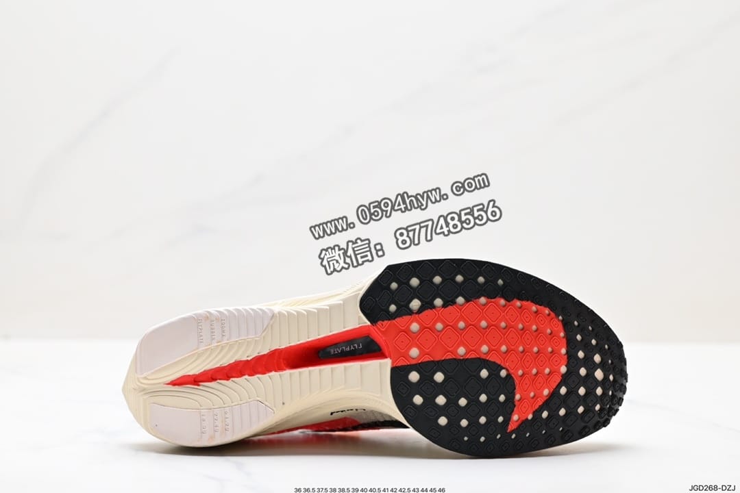 马拉松, 跑鞋, ZoomX Vaporfly, ZoomX, Zoom, Vaporweave, VaporFly, Swoosh, Flyknit, 2023 - ZoomX Vaporfly Next% 马拉松跑鞋 鞋面全新 Vaporweave 科技 非对称鞋带系统 泡棉护垫 Swoosh 点缀 流线型外观设计 货号:FD6556-100 尺码:36-45 ID:JGD268-DZJ