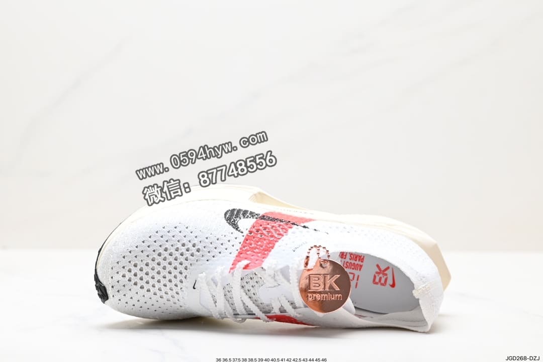 马拉松, 跑鞋, ZoomX Vaporfly, ZoomX, Zoom, Vaporweave, VaporFly, Swoosh, Flyknit, 2023 - ZoomX Vaporfly Next% 马拉松跑鞋 鞋面全新 Vaporweave 科技 非对称鞋带系统 泡棉护垫 Swoosh 点缀 流线型外观设计 货号:FD6556-100 尺码:36-45 ID:JGD268-DZJ