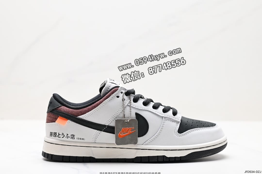 Nike SB DuNike Low ”Steamboy OST“ 创意定制联乘 鞋子类型：运动休闲板鞋 鞋帮高度：低帮 货号：AE1391-086 相关信息：尺码 35.5-46 ID:JFD534-DZJ