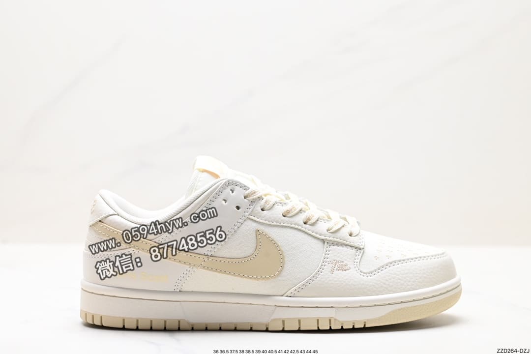 Nike DuNike Low Retro ”DIY高端定制“ 低帮休闲运动板鞋 货号：DD1491-133