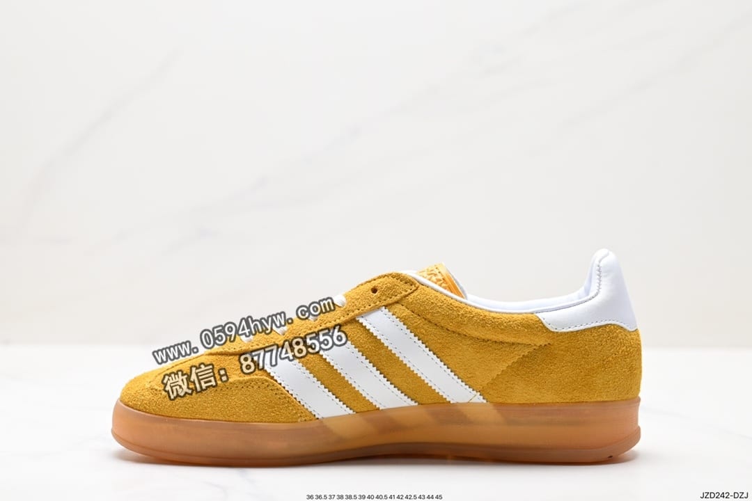 板鞋, 低帮板鞋, 三叶草, Originals, Original, Gazelle Indoor, adidas Originals, Adidas - Adidas Originals Gazelle Indoor 三叶草复古防滑耐磨低帮板鞋 HQ8717 货号:HQ8716