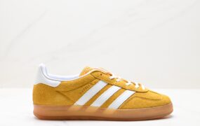 Adidas Originals Gazelle Indoor 三叶草复古防滑耐磨低帮板鞋 HQ8717 货号:HQ8716