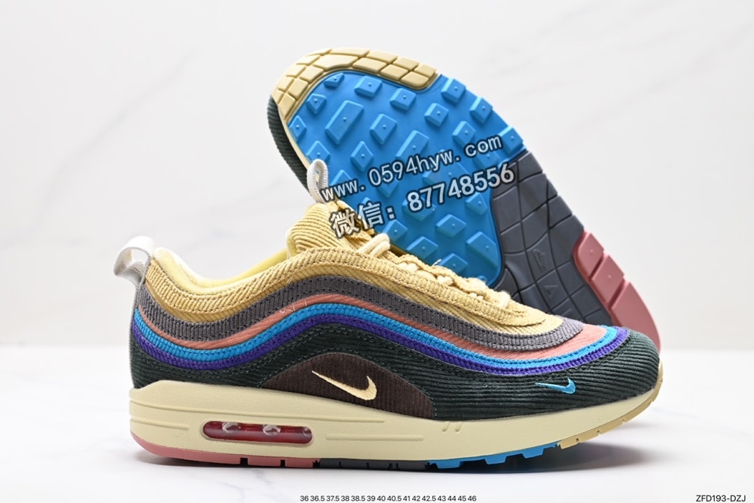 运动鞋, Swoosh, Nike Air Max 97, Nike Air Max, Nike Air, NIKE, Air Max 97, Air Max, AI, 2023 - NIKE Air Max 97 系列 鞋子类型：球鞋 货号：CI1508-400 尺码：36-45 ID：ZFD193-DZJ