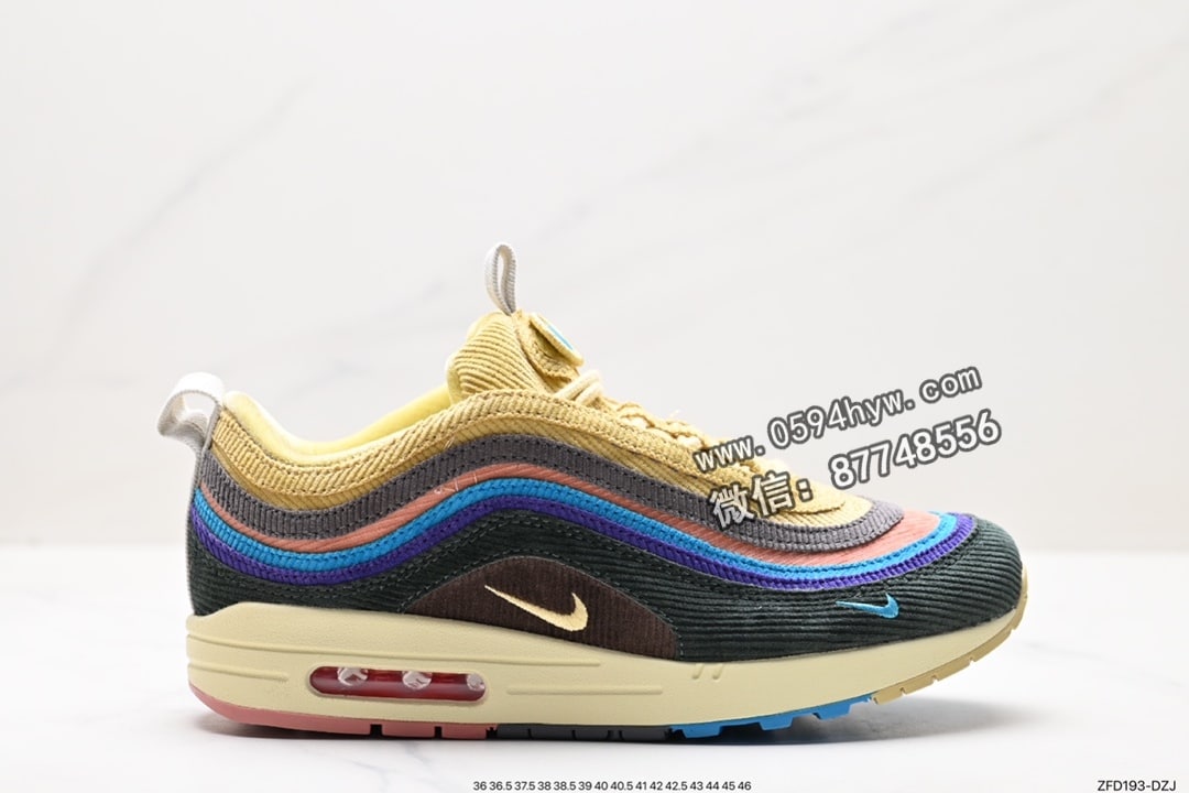 NIKE Air Max 97 系列 鞋子类型：球鞋 货号：CI1508-400 尺码：36-45 ID：ZFD193-DZJ