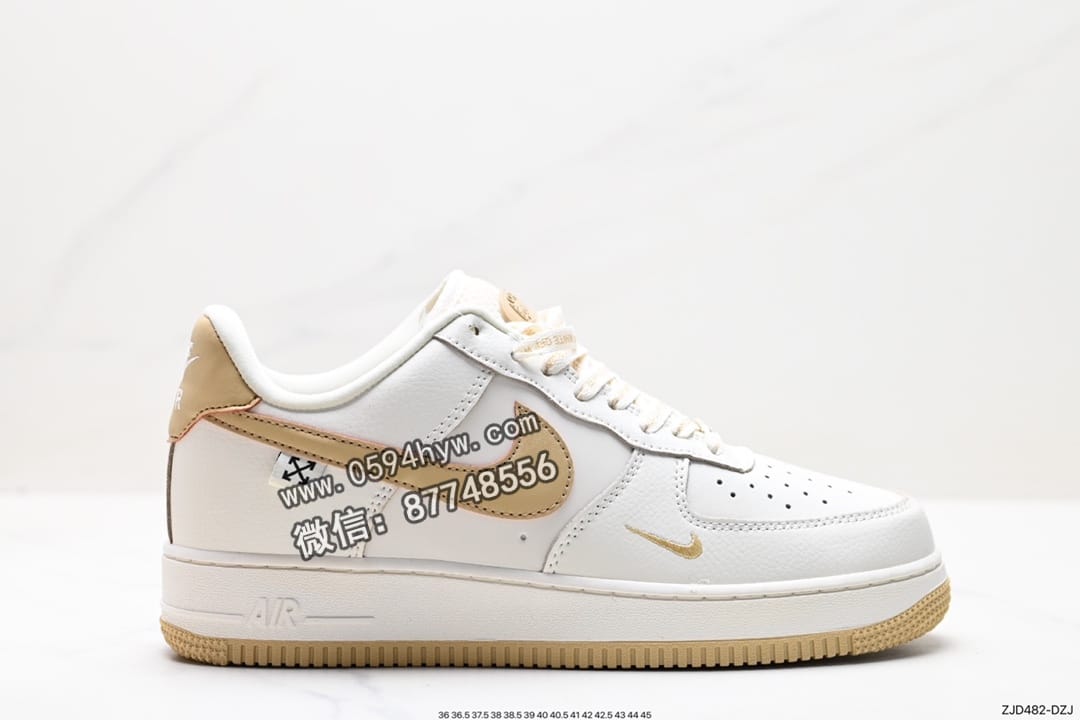 Nike Air Force 1 Low 07 空军低帮鞋 高质原盒 专业外贸 渠道 全掌蜂窝气垫 原厂配件 官方货号：PF9055-772 36-45码