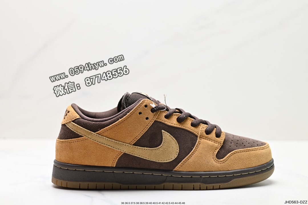 Nike SB DuNike Low 扣篮系列 复古低帮运动滑板板鞋 货号：BQ6817-299