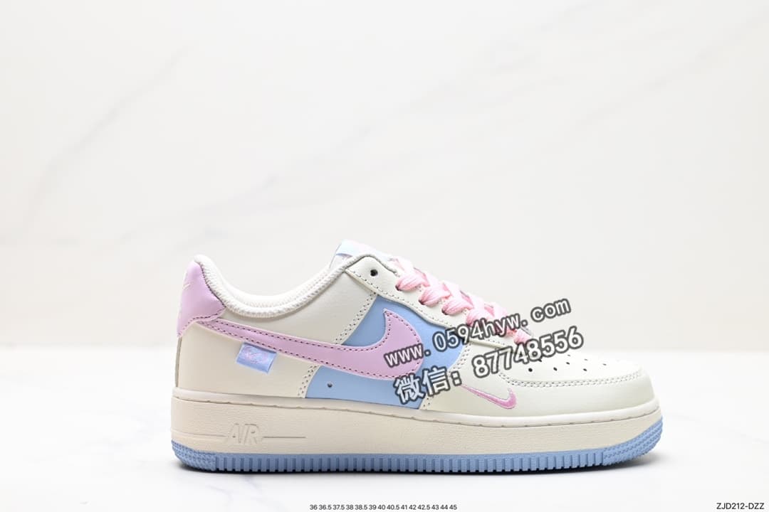 Air Force 1 ‘07 Low 原楦头原纸板 鞋子类型：空军版型 高帮篮球鞋 货号：DB3301-099