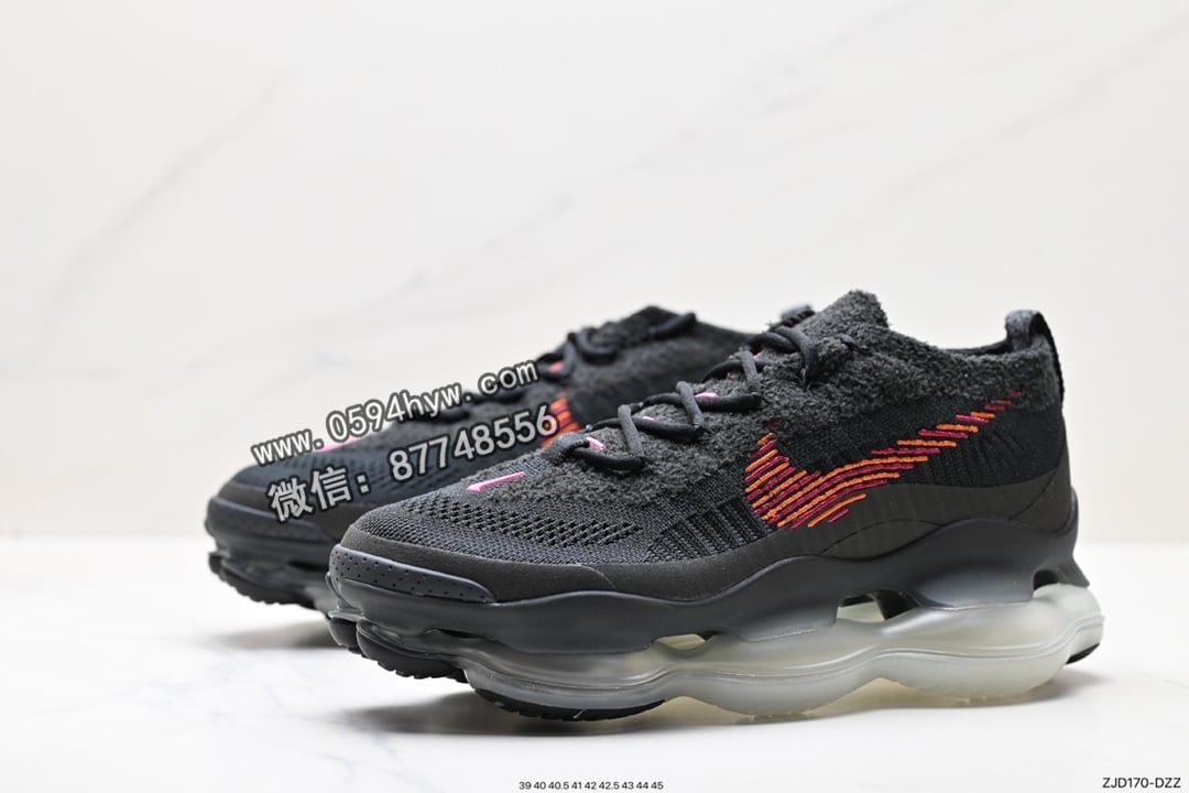 跑鞋, 慢跑鞋, Nike Air Max, Nike Air, NIKE, Flyknit, Black, Air Max - Nike Air Max Scorpion Flyknit Phantom/Black/Light Cream 天蝎座系列增高低帮休闲运动慢跑鞋 货号：DJ47021-001