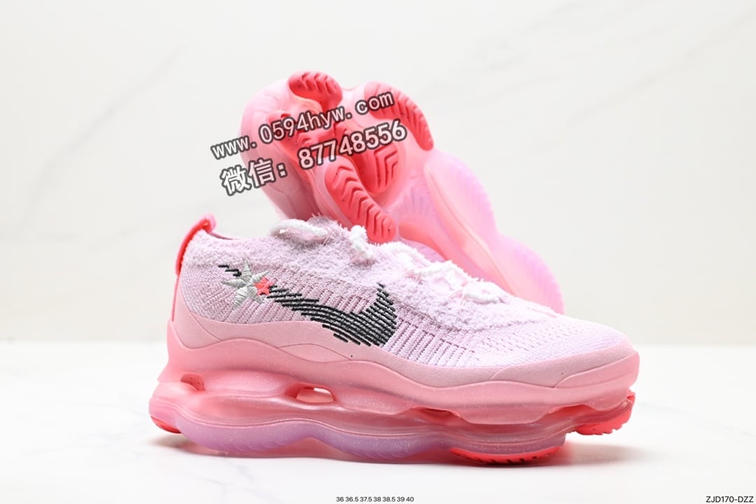 跑鞋, 慢跑鞋, Nike Air Max, Nike Air, NIKE, Flyknit, Black, Air Max - Nike Air Max Scorpion Flyknit Phantom/Black/Light Cream 天蝎座系列 休闲运动慢跑鞋 针织奶全黑 货号：DJ47021-001