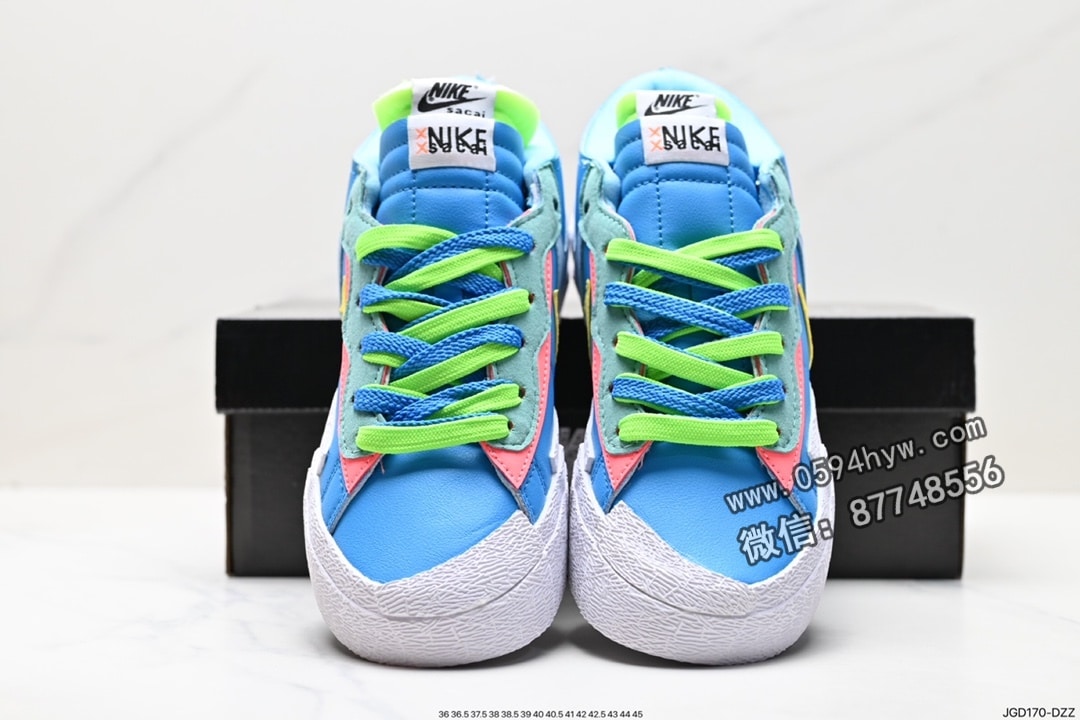 板鞋, 低帮板鞋, Sacai, Nike Blazer Low, Nike Blazer, NIKE, Blazer, AI - SACAI Nike Blazer Low 低帮板鞋 货号：DM7901-100