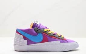 SACAI x Nike Blazer Low 双配色板鞋 货号：DM7901-100