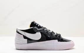 SACAI x Nike Blazer Low 双配色板鞋 货号：DM7901-100