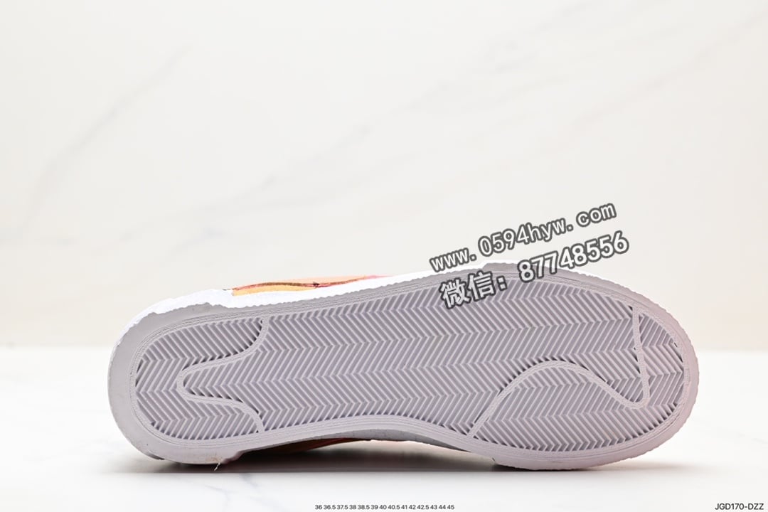 板鞋, Swoosh, Sacai, Nike Blazer Low, Nike Blazer, NIKE, Blazer, AI - SACAI Nike Blazer Low 叠层板鞋 双配色 货号：DM7901-100