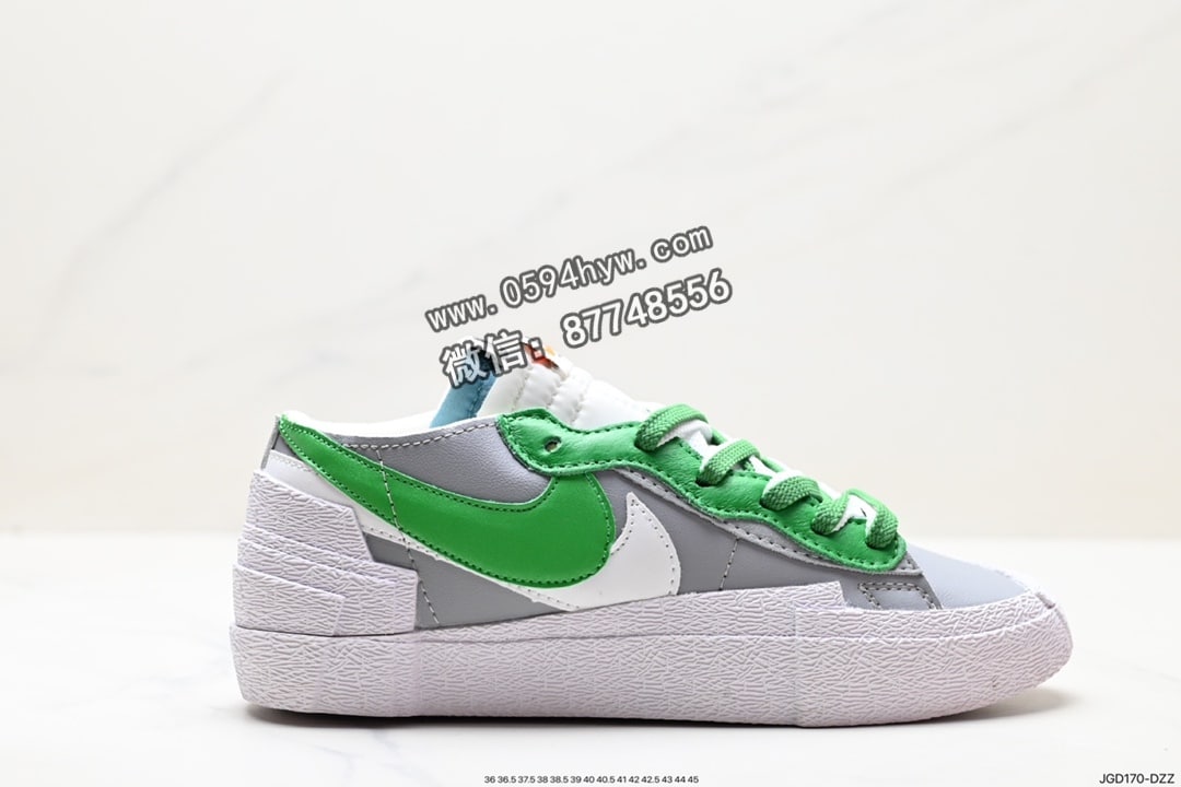 SACAI x Nike Blazer Low 重叠设计前卫开拓者低帮百搭板鞋