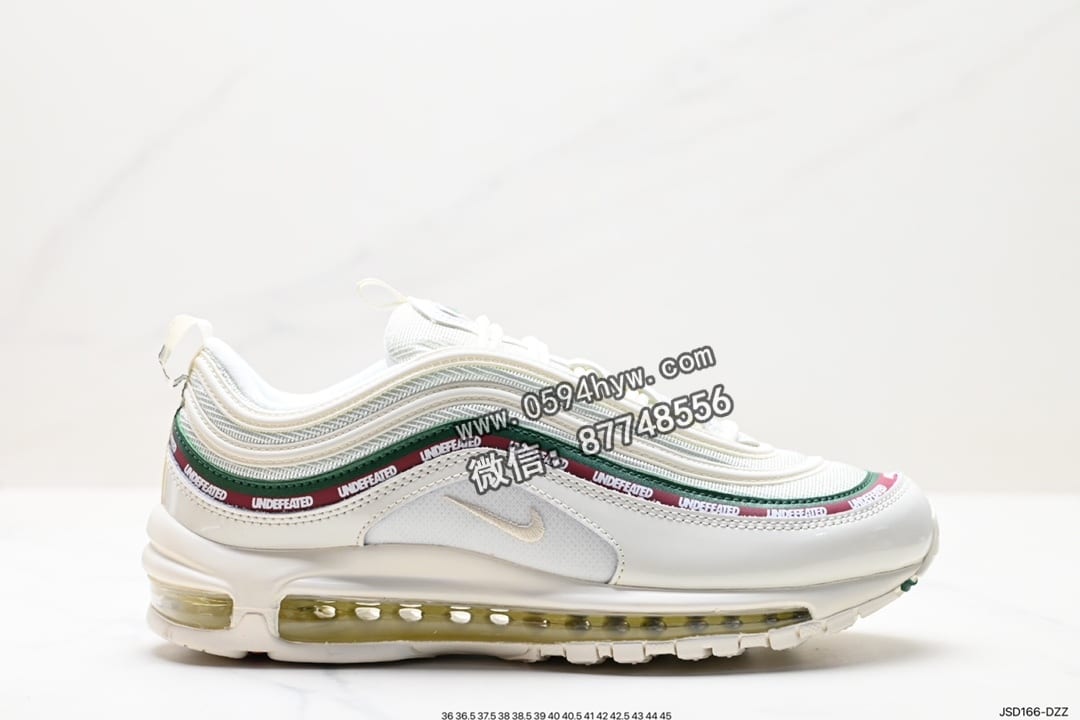 NIKE Air Max 97 系列 鞋子类型：子弹拆解原鞋 品牌：NIKE 鞋帮高度：低帮 颜色：卡色匹 型号：884421-001