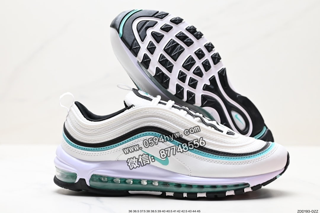 Nike Air Max 97, Nike Air Max, Nike Air, NIKE, Air Max 97, Air Max, AI - NIKE Air Max 97 原装批次子弹拆解原鞋开发 系列
货号 DH8016-100