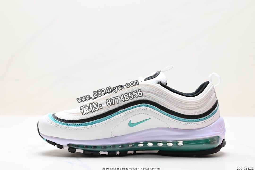 Nike Air Max 97, Nike Air Max, Nike Air, NIKE, Air Max 97, Air Max, AI - NIKE Air Max 97 原装批次子弹拆解原鞋开发 系列
货号 DH8016-100