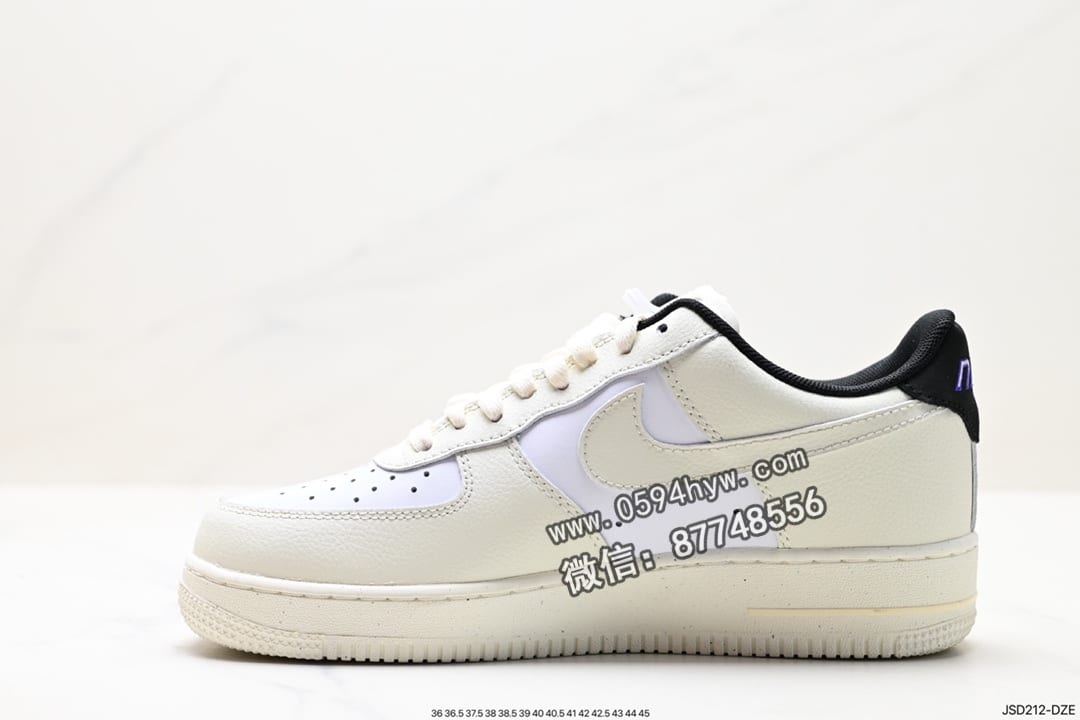 运动鞋, FORCE 1, Air Force 1, AI, 2023 - Air Force 1 ‘07 Low 原楦头原纸板 空军版型 货号：CZ0377-100