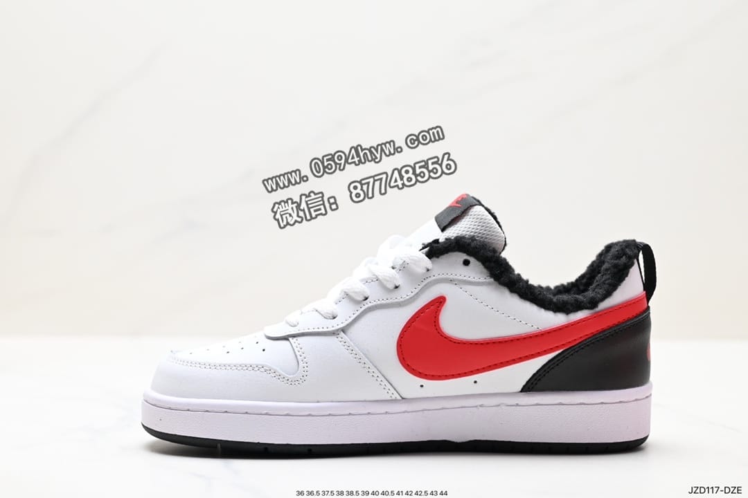 运动鞋, 耐克, 板鞋, RO, Racer, NIKE, Court Borough Low - 耐克 Nike Court Borough Low 2 米白黑赛车蓝荧光绿 皮革 休闲运动 皮革板鞋 FB1394-101