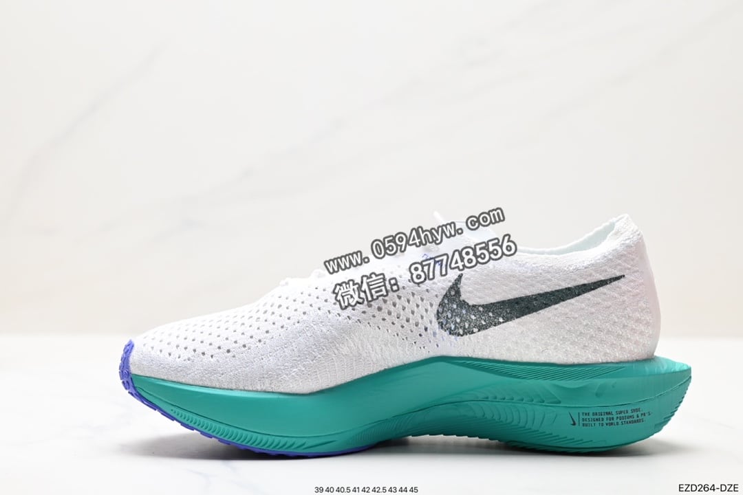 马拉松, 跑鞋, ZoomX Vaporfly, ZoomX, Zoom, VaporFly, Swoosh, Flyknit - ZoomX Vaporfly Next% 3 马拉松跑鞋 货号: DV4129-102