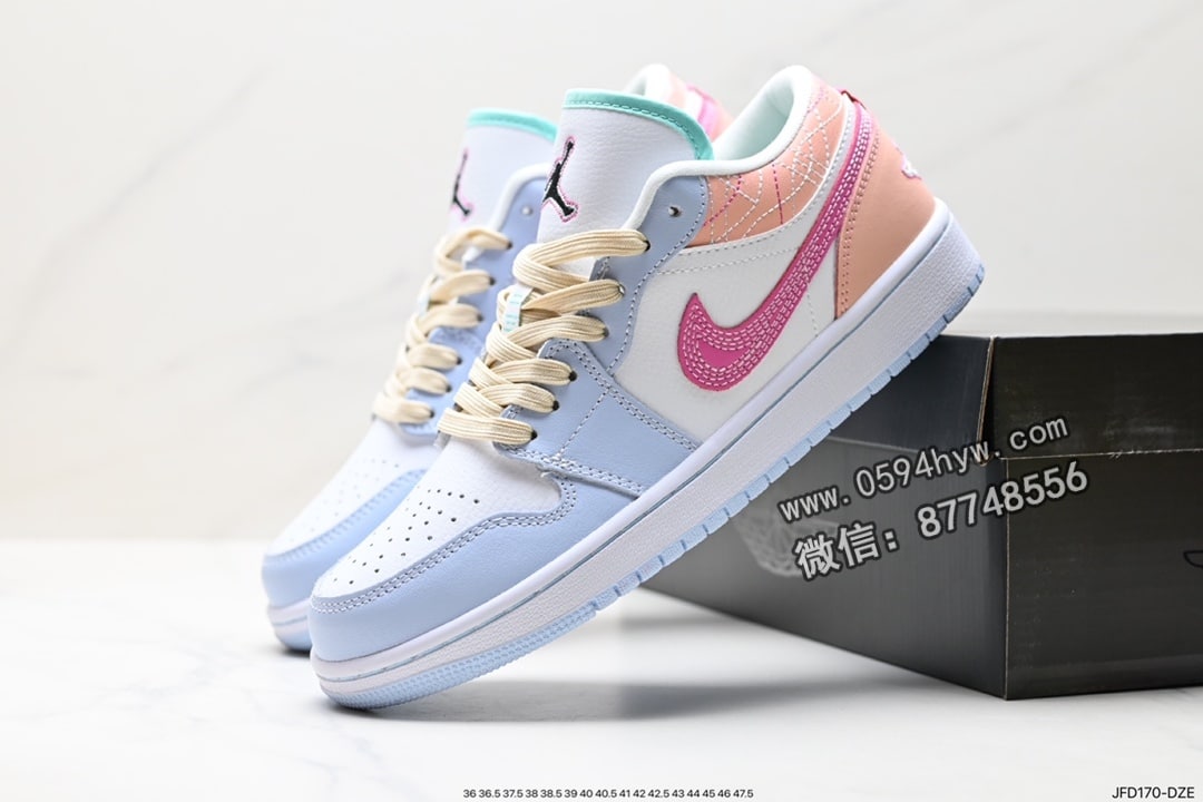 篮球鞋, Jordan, Aj1, AJ, Air Jordan 1 Low, Air Jordan 1, Air Jordan, AI - Air Jordan 1 Low AJ1低帮系列篮球鞋 货号：FV3622-141 尺码：36-47.5 ID:JFD170-DZE