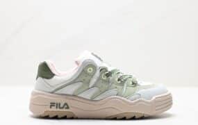 FILA斐乐 2023 夏新款 男女新款 运动老爹鞋 复古 跑鞋 货号:F12W331207AML