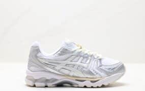 Asics Gel-Kayano 14 运动休闲跑鞋 银灰绿 货号: 1202A056-109