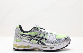 Asics Gel-Kayano 14 版本 银灰绿 运动休闲透气专业跑鞋 货号: 1202A056-109
