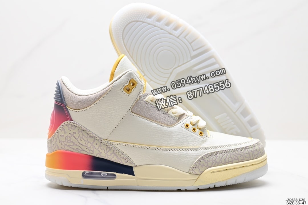 耐克, 篮球鞋, Knicks, Jordan, FN0344-901, Air Jordan 3 Retro, Air Jordan 3, Air Jordan - 耐克 Air Jordan 3 Retro Knicks 中帮篮球鞋 货号：FN0344-901