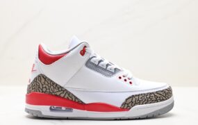 Air Jordan 3 Retro “Hide and Sneak” 白灰棕 AJ3 乔丹3代 aj3 乔3 白灰棕 乔丹篮球鞋系列 货号：CX9246-102