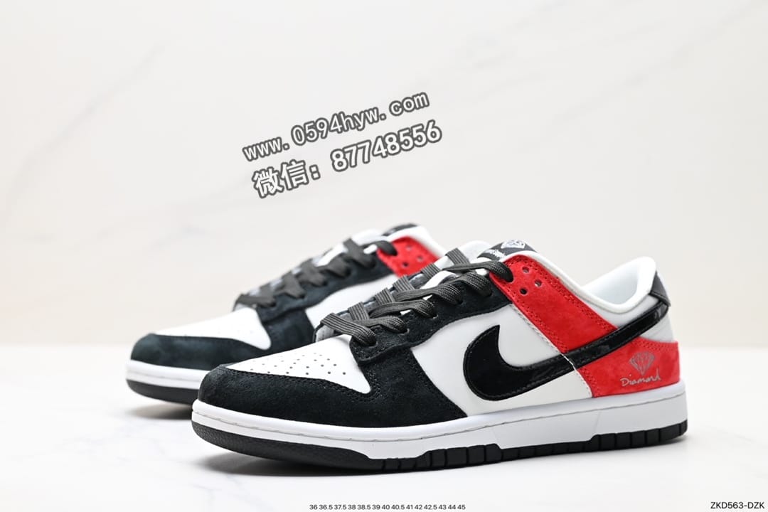 耐克, 板鞋, 低帮板鞋, RO, NIKE, Dunk - 耐克Nike DuNike Low Retro 低帮板鞋 货号：FC1688-124