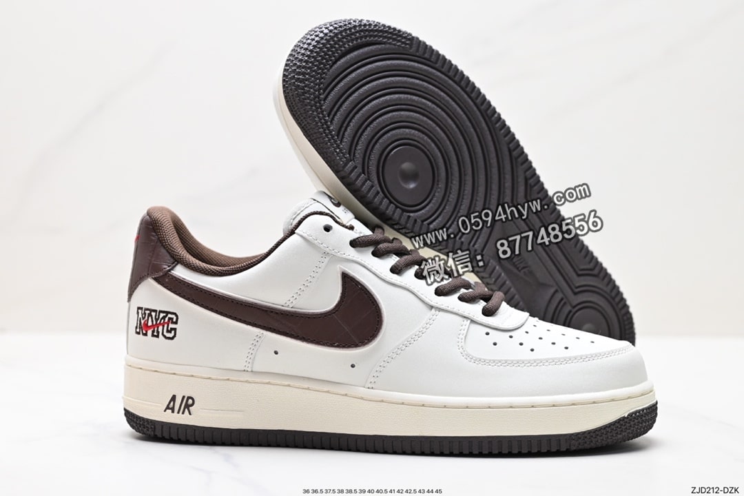 运动鞋, FORCE 1, Air Force 1, AI, 2023 - Air Force 1 ‘07 Low 原楦头原纸板 空军版型 货号：CM9612-023