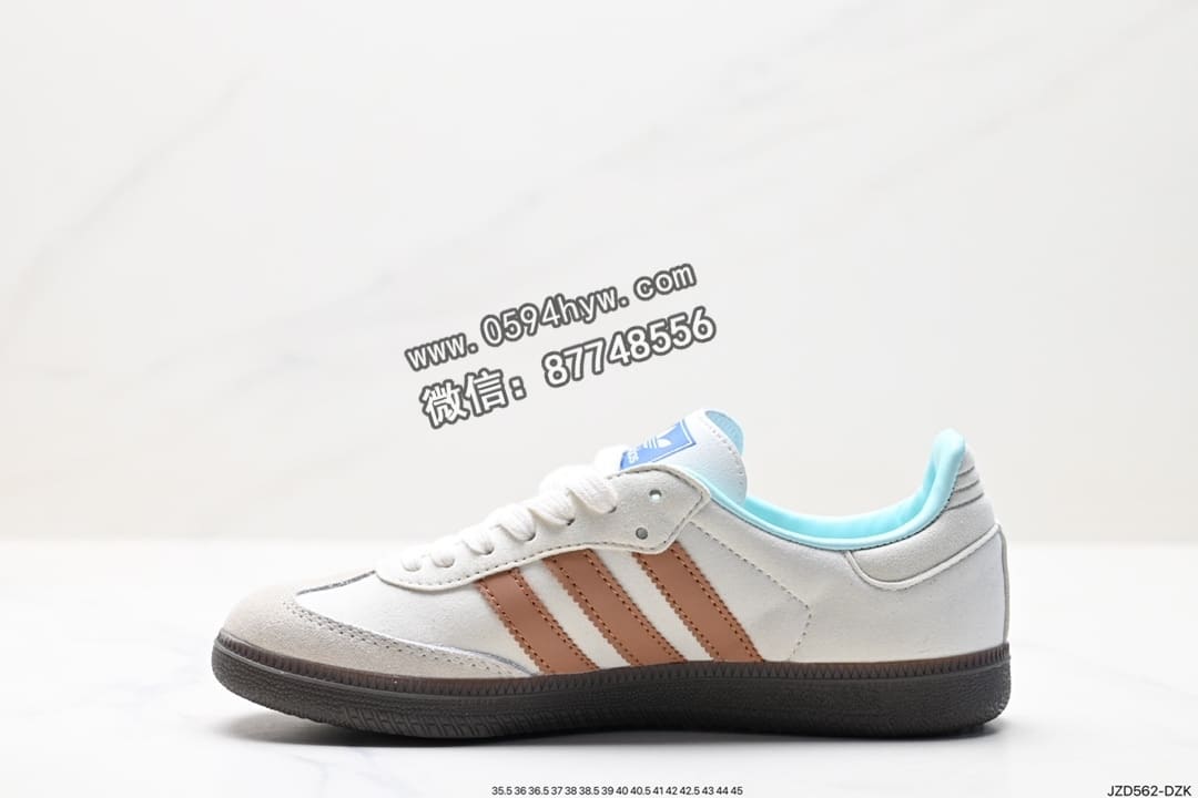 三叶草, Samba OG, SAMBA, adidas Samba, Adidas - Adidas Sambanubuck 三叶草 鞋子 Samba OG 货号：ID2047