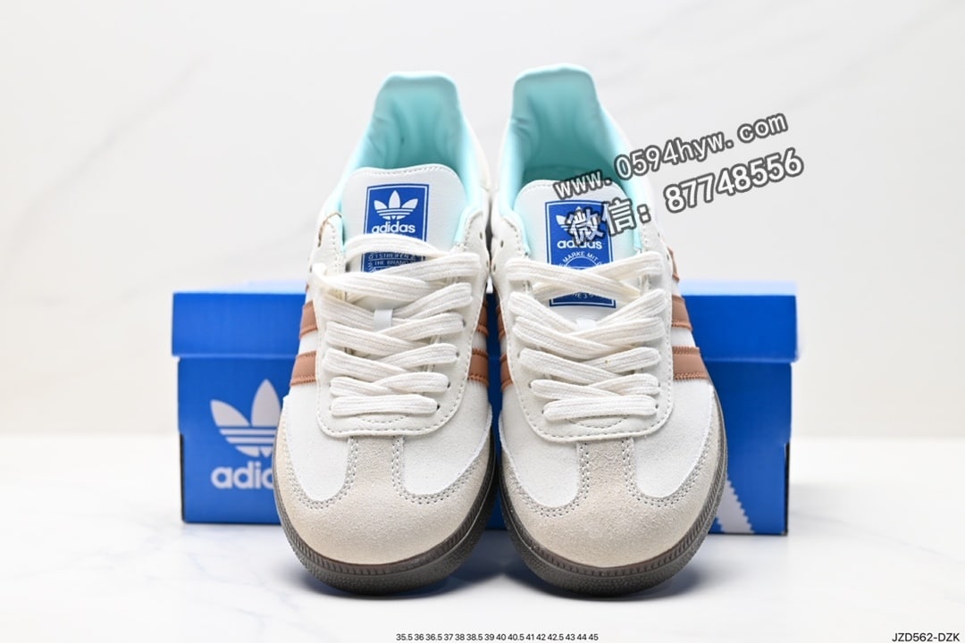 三叶草, Samba OG, SAMBA, adidas Samba, Adidas - Adidas Sambanubuck 三叶草 鞋子 Samba OG 货号：ID2047