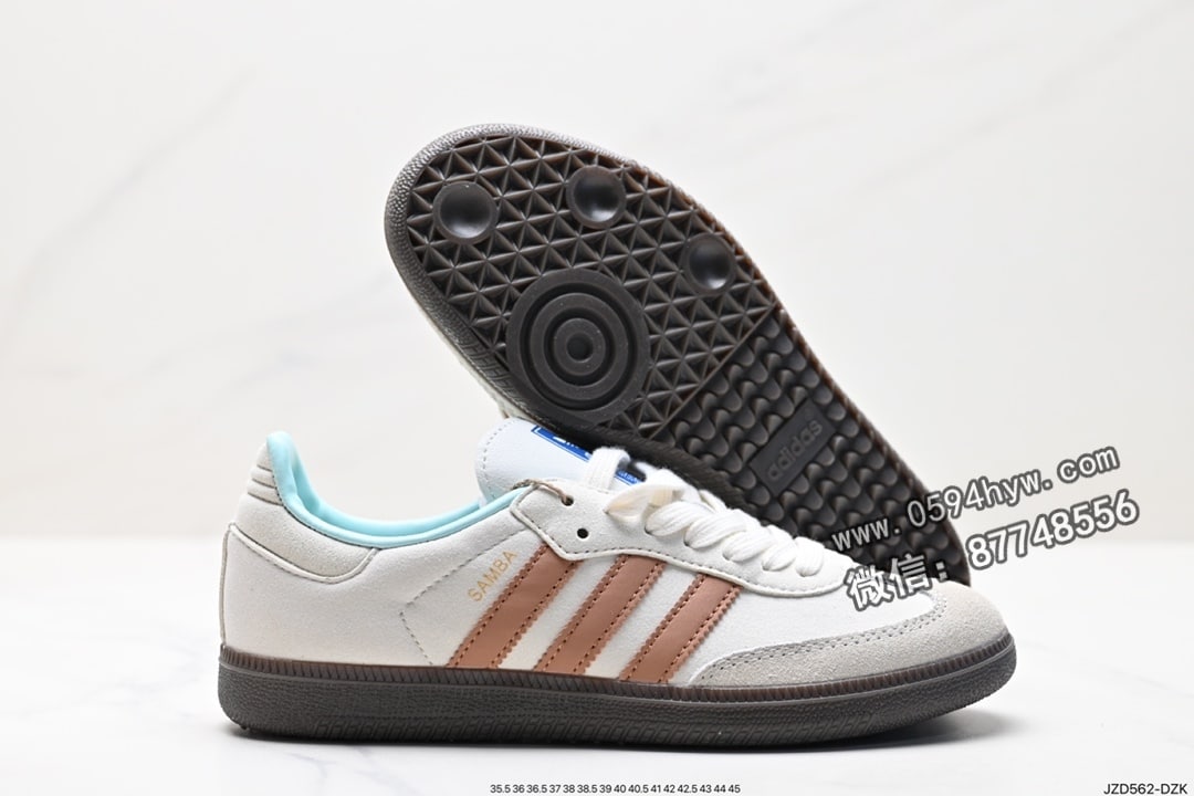 三叶草, Samba OG, SAMBA, adidas Samba, Adidas - Adidas Sambanubuck 三叶草 鞋子 Samba OG 货号：ID2047