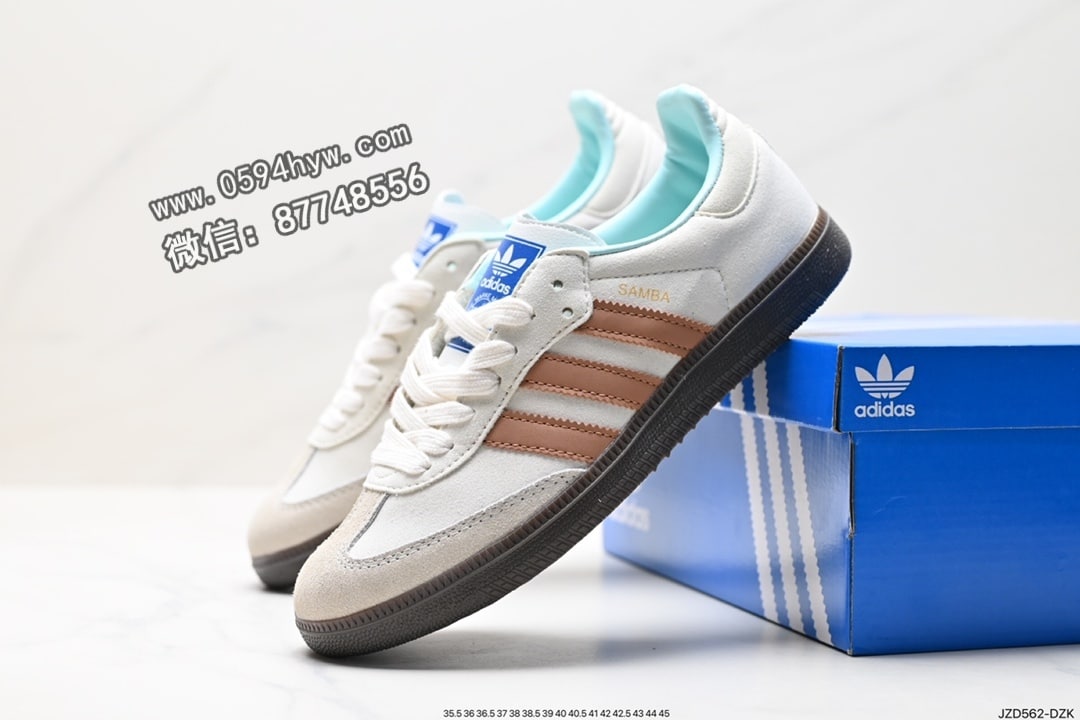 三叶草, Samba OG, SAMBA, adidas Samba, Adidas - Adidas Sambanubuck 三叶草 鞋子 Samba OG 货号：ID2047