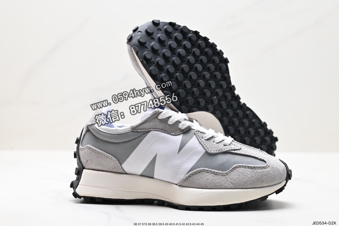 运动鞋, 跑鞋, 解构, 慢跑鞋, 做旧, New Balance, MS327, 2023 - 品牌：New Balance系列：MS327鞋子类型：休闲运动慢跑鞋鞋帮高度：无颜色：无货号：MS327AAC