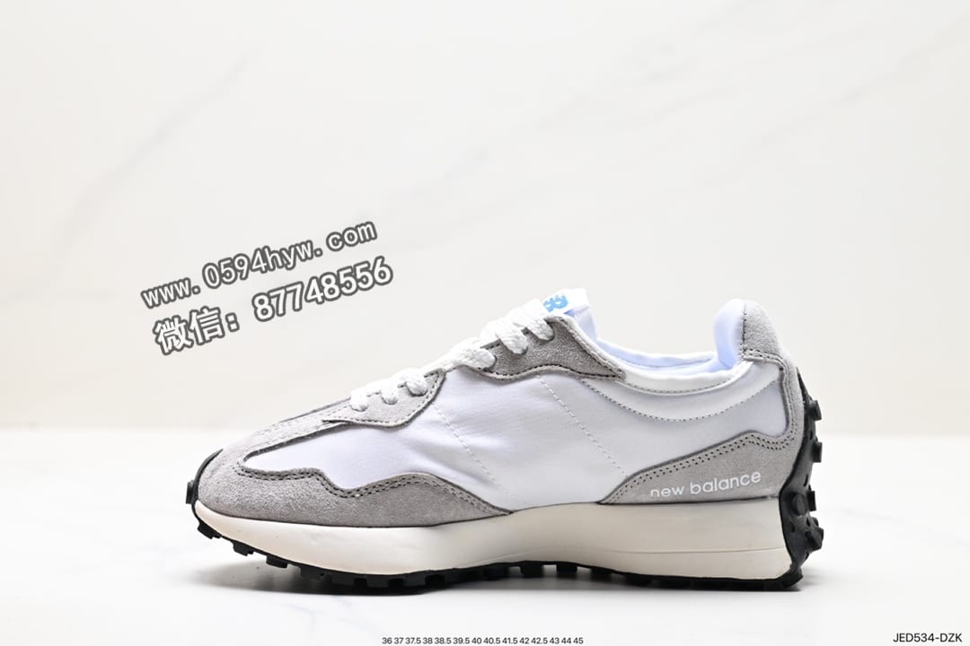 运动鞋, 跑鞋, 解构, 慢跑鞋, 做旧, New Balance, MS327, 2023 - 品牌：New Balance系列：MS327鞋子类型：休闲运动慢跑鞋鞋帮高度：无颜色：无货号：MS327AAC