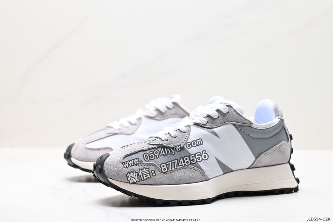 运动鞋, 跑鞋, 解构, 慢跑鞋, 做旧, New Balance, MS327, 2023 - 品牌：New Balance系列：MS327鞋子类型：休闲运动慢跑鞋鞋帮高度：无颜色：无货号：MS327AAC