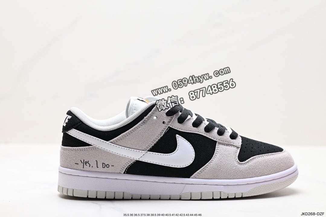 Nike DuNike Low SE “85” 高帮鞋 灰白红色 货号：DO9776-001