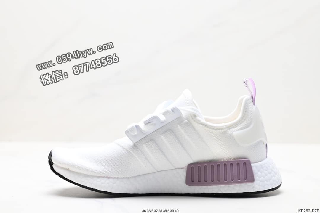 阿迪达斯, 阿迪, 运动鞋, 运动跑鞋, 跑鞋, 爆米花, NMD_R1, Boost, adidas NMD, Adidas, 2023 - Adidas NMD_R1 V2 Boost 针织网面休闲运动跑鞋 BD8024