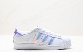 阿迪达斯 Adidas 三叶草 Originals Superstar Pride RM 贝壳头 系列 低帮 经典 休闲 运动 板鞋 货号 AQ3091