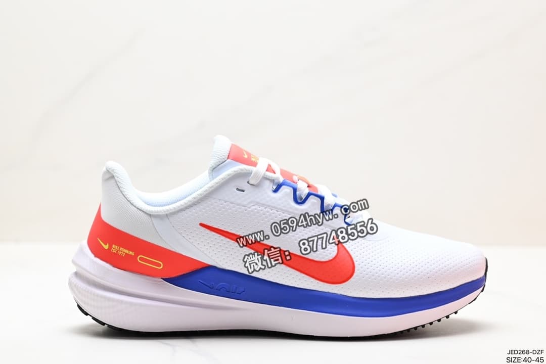 耐克 Nike Air Zoom Winflo 9代 皮面训跑练步鞋 货号：813599-022